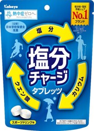 カバヤ　塩分チャージタブレッツ　81g