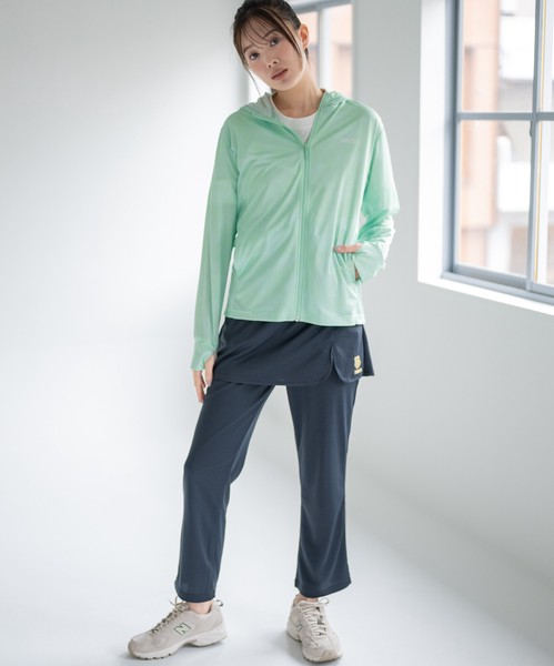 【K-SWISS/ケースイス】UVブロックぼかし柄パーカー★2026SS新作
