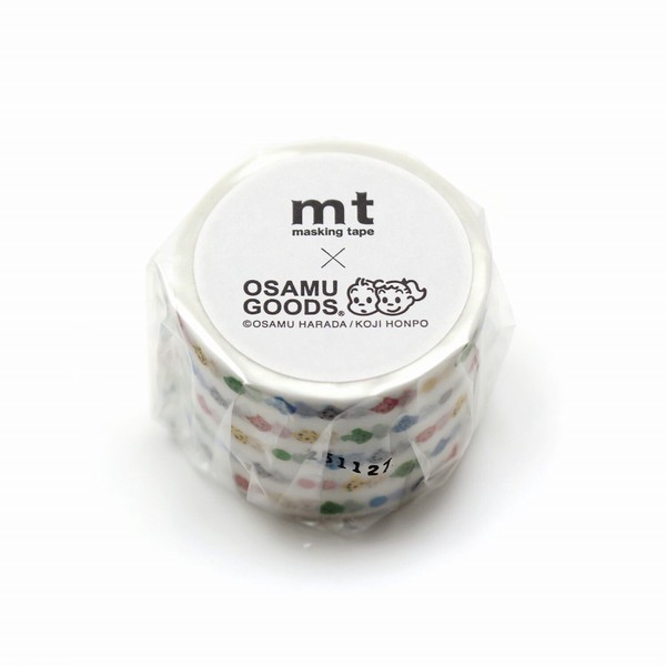 【カモ井加工紙】mt オサムグッズ OSAMU  GOODS×ドット   / マスキングテープ