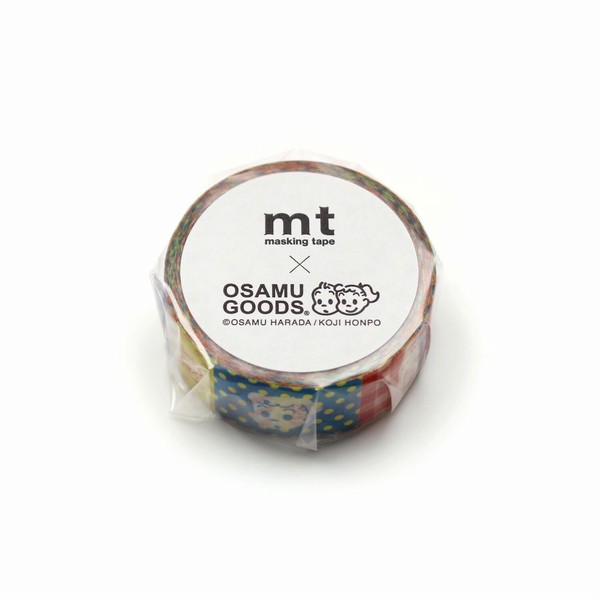 【カモ井加工紙】mt オサムグッズ OSAMU GOODS×パターン   / マスキングテープ