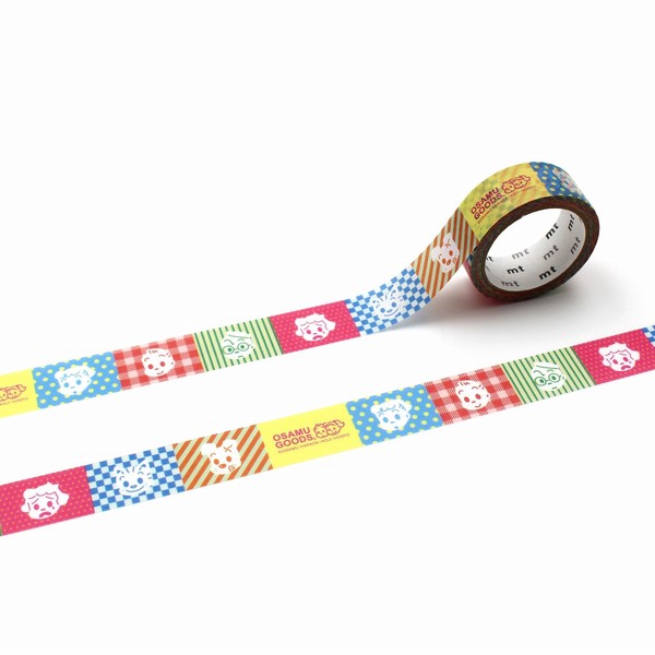 【カモ井加工紙】mt オサムグッズ OSAMU GOODS×パターン   / マスキングテープ