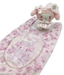 サンリオ　マイメロディ　白いちごのティータイム 　ぬいぐるみエコバッグ