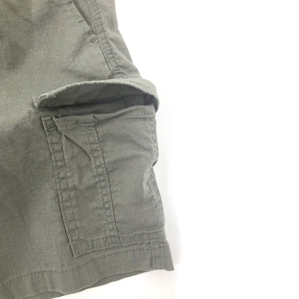 夏定番　さらさら　ストレッチ素材　カーゴハーフパンツ　（110-160cm）93527　/　93528