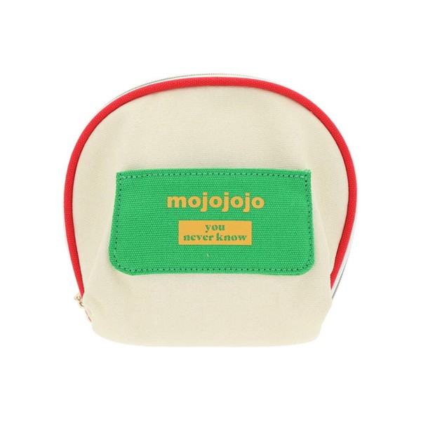 【ポーチ】mojojojo ぬいぐるみバッジ付きポーチ youneverknow
