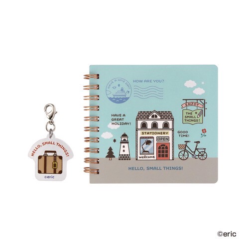 【日本出版販売】eric チャーム付ミニノート