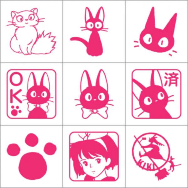 【ビバリー】魔女の宅急便　チェックスタンプ