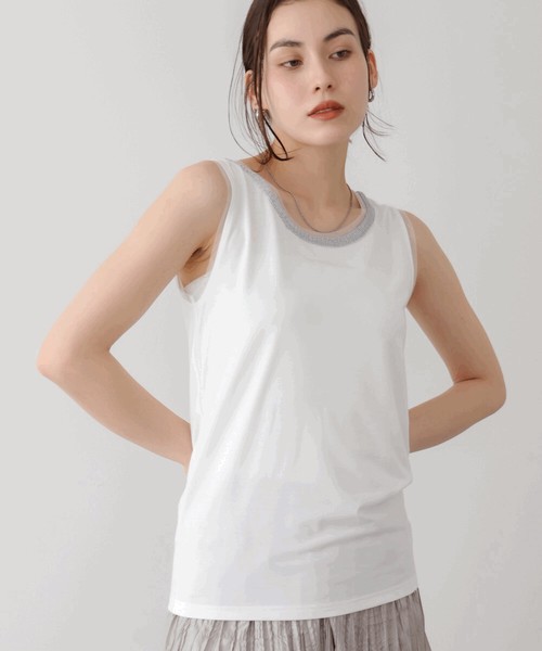【SALE】アビガイルチュールタンクトップ◇新色を追加して今年も登場！ 2026新作