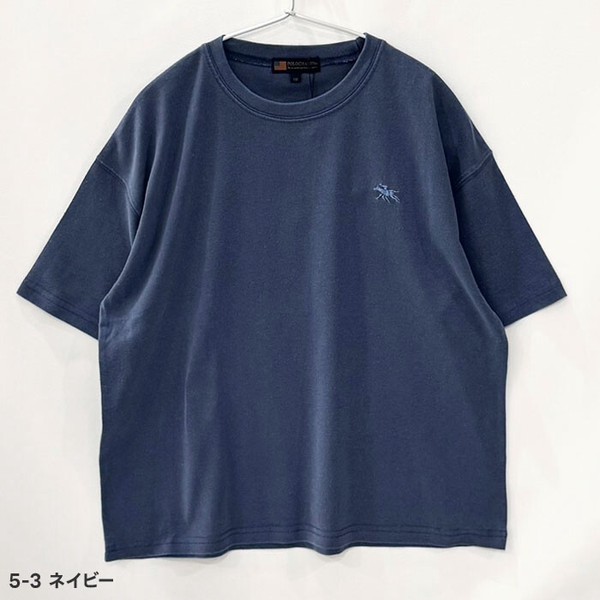 【新作】【POLO CHAMPS】ポロチャンプス　キッズ ピグメント染 オーバーサイズプリントTシャツ「PL26-04」