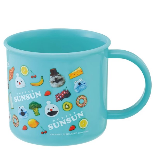 プラスチック コップ 幼稚園 200ml　パペットスンスン