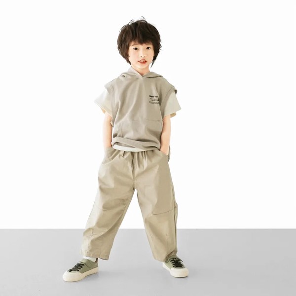 新定番　楽のび！ストレッチ！シェフパンツ　デニム・キャンバス　シェフパンツ / C1413 / 100cm-160cm