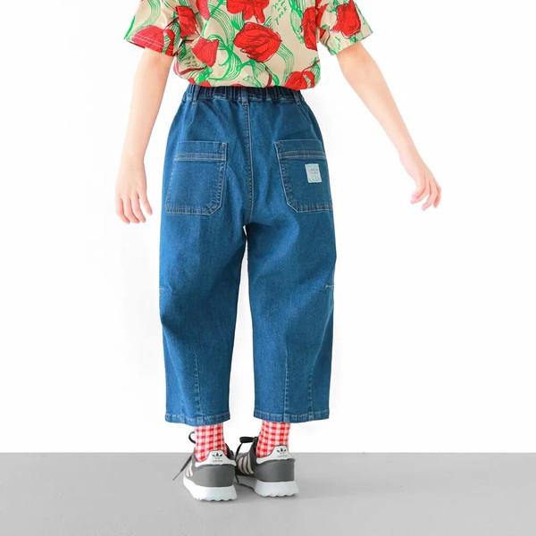 新定番　楽のび！ストレッチ！シェフパンツ　デニム・キャンバス　シェフパンツ / C1413 / 100cm-160cm