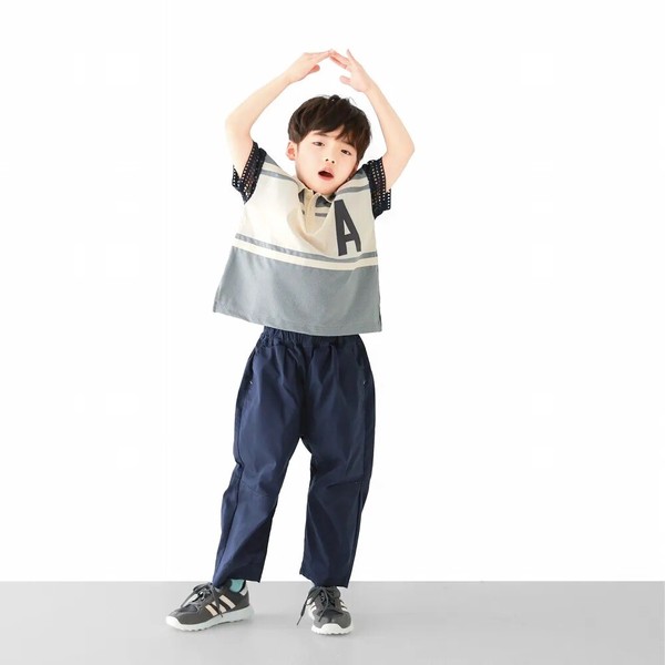 新定番　楽のび！ストレッチ！シェフパンツ　デニム・キャンバス　シェフパンツ / C1413 / 100cm-160cm