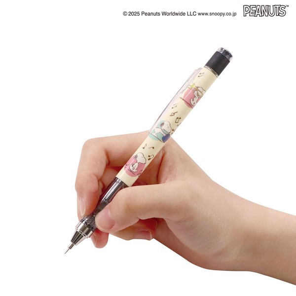 【(KUTSUWA)クツワ】＜スヌーピー＞　モノグラフシャープペン　0.5mm 　ミュージック　/ シャープペン