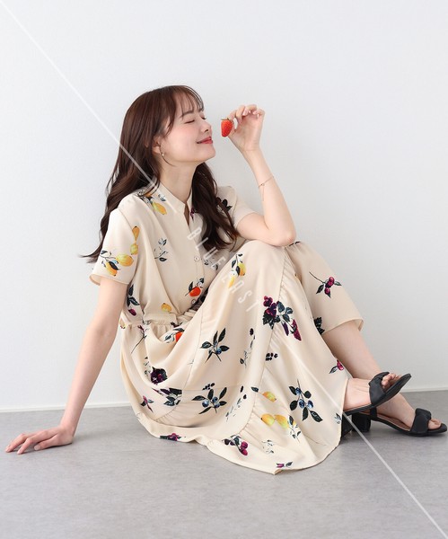 【人気】【再入荷】《アソート柄ワンピース》人気商品　接触冷感　再入荷 ロング丈　SS