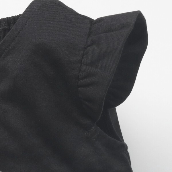 ティアード切替Tシャツ N46890 本体綿100％ フレアーシルエット 無地、ギンガム、レース 後衿ぐりゴム仕様