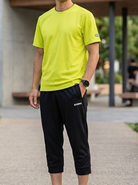 【K-SWISS/ケースイス】ドライワッフルクルーTシャツ★2026SS新作