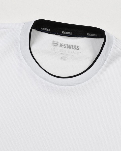 【K-SWISS/ケースイス】ドライワッフルクルーTシャツ★2026SS新作
