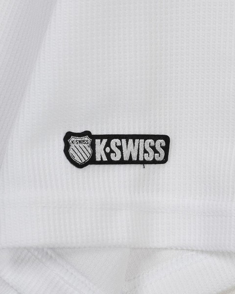 【K-SWISS/ケースイス】ドライワッフルクルーTシャツ★2026SS新作
