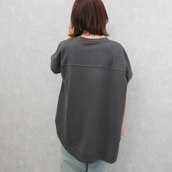 ヘビーオンスヘビーテリープルオーバー ポケット 半袖Tシャツ  ミニ裏毛 2026春夏新作【即納】