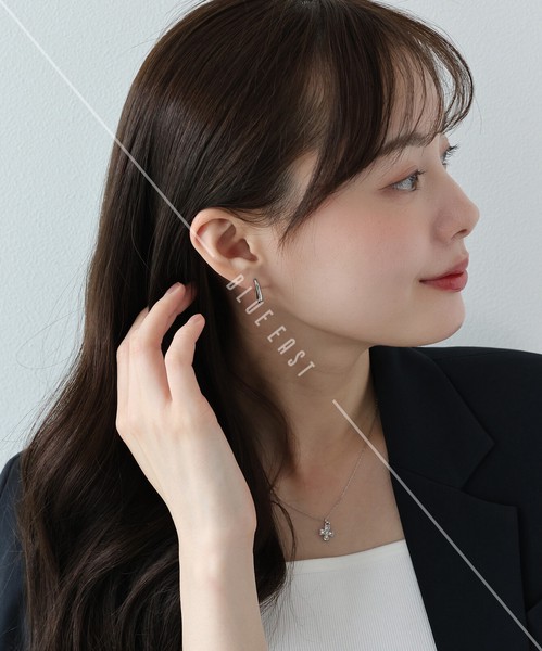 2026新作【ドロップフックピアス】ピアス　サージカルステンレス　ドロップフック　アクセサリー