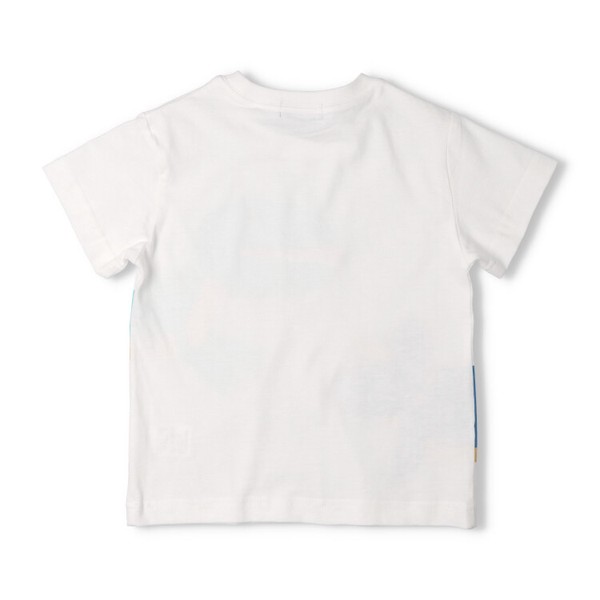恐竜仕掛け半袖Tシャツ  V36899  本体綿100％  大きなプリント  恐竜が口を開ける仕掛けが楽しい  ギフト