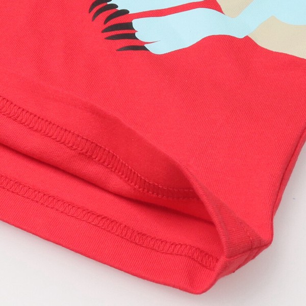 恐竜仕掛け半袖Tシャツ  V36899  本体綿100％  大きなプリント  恐竜が口を開ける仕掛けが楽しい  ギフト
