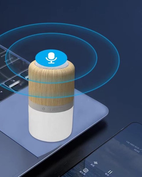ポータブルBluetooth5.0スピーカー LED発光  1点   WCMA2355