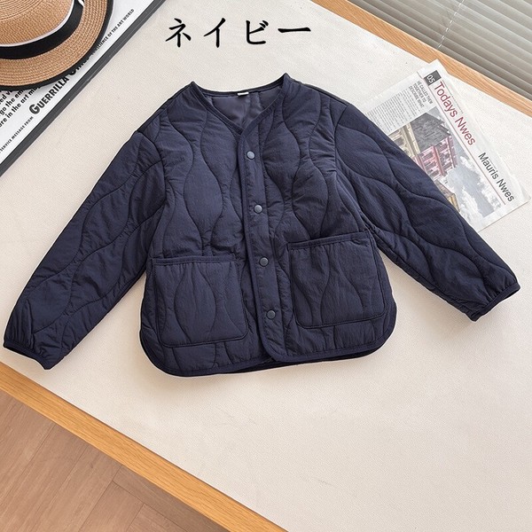 ジャケット 長袖 冬 綿服  無地 快適 子供用 ファッション    WCMA2384