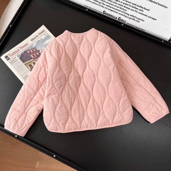 ジャケット 長袖 冬 綿服  無地 快適 子供用 ファッション    WCMA2384