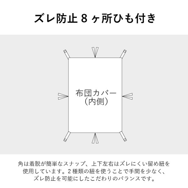 掛布団カバー シングル 150×210 抗菌防臭加工 綿100% 日本製 柄 ストライプ【フィオ】