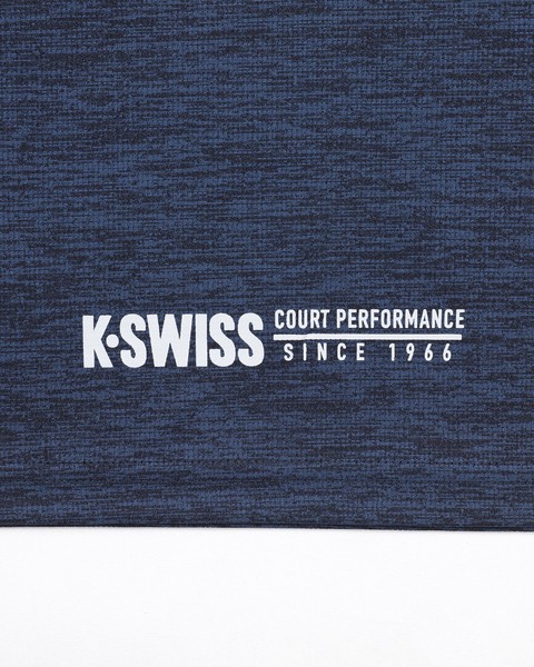 【K-SWISS/ケースイス】杢天竺クルーTシャツ★2026SS新作