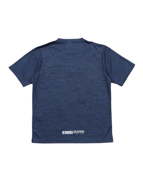 【K-SWISS/ケースイス】杢天竺クルーTシャツ★2026SS新作