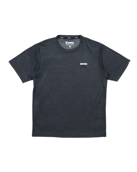 【K-SWISS/ケースイス】杢天竺クルーTシャツ★2026SS新作