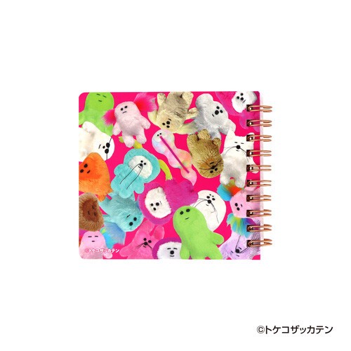 【日本出版販売】トケコザッカテン チャーム付ミニノート