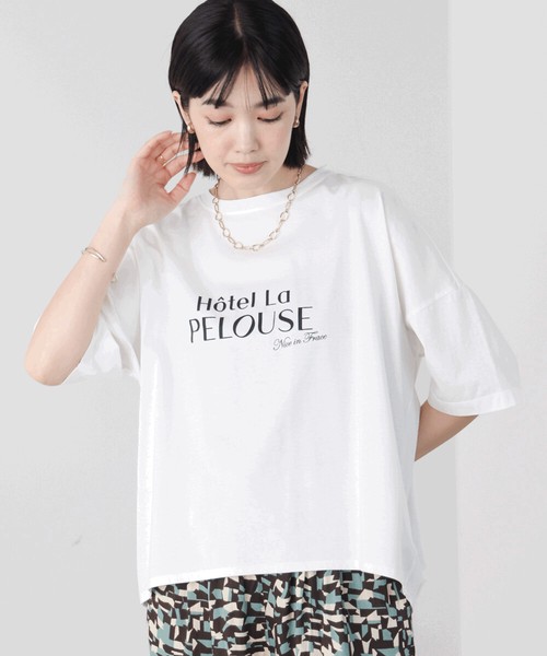 【SALE】再入荷：WシルケットロゴTシャツ◇人気のWシルケットシリーズが登場！ 2026新作