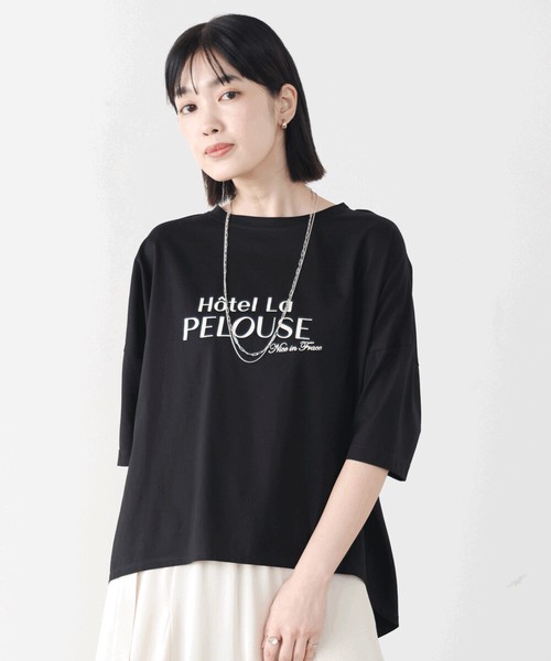 【SALE】再入荷：WシルケットロゴTシャツ◇人気のWシルケットシリーズが登場！ 2026新作
