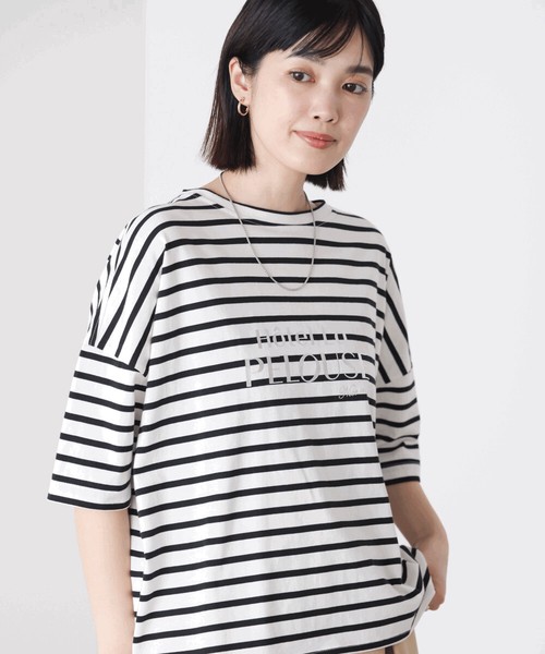 【SALE】再入荷：WシルケットロゴTシャツ◇人気のWシルケットシリーズが登場！ 2026新作