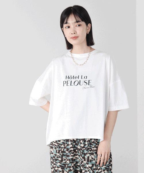 【SALE】再入荷：WシルケットロゴTシャツ◇人気のWシルケットシリーズが登場！ 2026新作