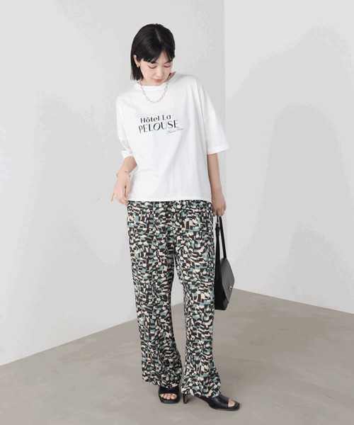 【SALE】再入荷：WシルケットロゴTシャツ◇人気のWシルケットシリーズが登場！ 2026新作