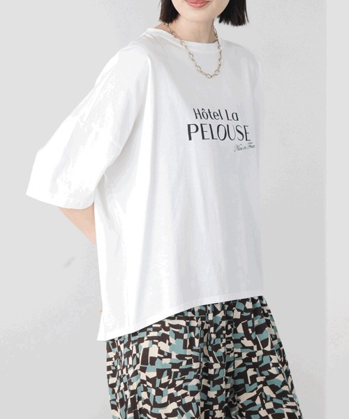 【SALE】再入荷：WシルケットロゴTシャツ◇人気のWシルケットシリーズが登場！ 2026新作