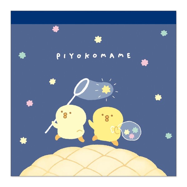 【MINDWAVE(マインドウェイブ)】ぴよこ豆 　スクエアメモ　 よふかし