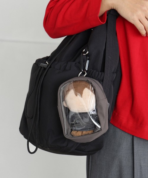 ぬいポーチ 男女兼用 メンズ レディス 15cm カジュアル シンプル カラビナ 推し活 ぬい活 持ち運び ティム