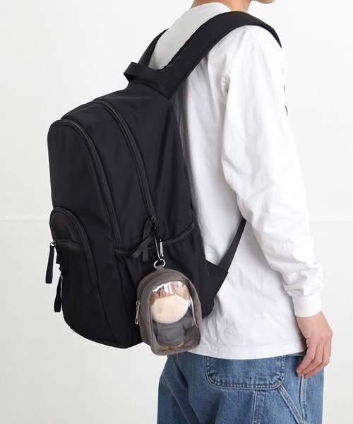 ぬいポーチ 男女兼用 メンズ レディス 15cm カジュアル シンプル カラビナ 推し活 ぬい活 持ち運び ティム