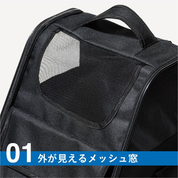 【公式】シービージャパン 折り畳み多機能ペットリュック ペット 散歩 公園 ポーチ付き