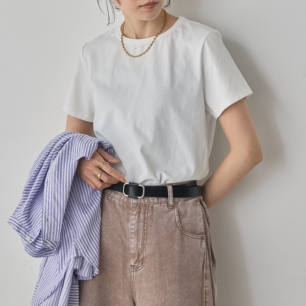 USAコットン ベーシックTシャツ 2026新作 春夏