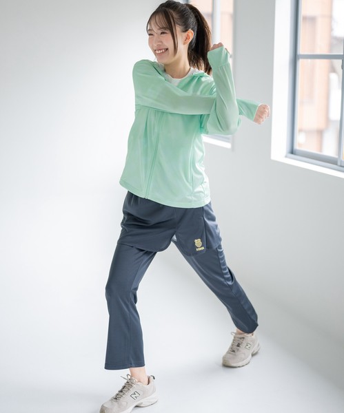 【K-SWISS/ケースイス】UVブロック無地パーカー★2026SS新作