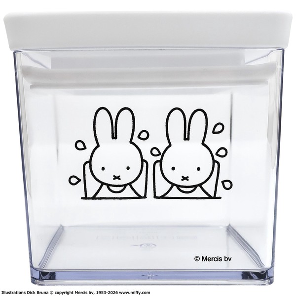 【★売れ筋商品★】オカトー ミッフィー miffyパッキン付きキャニスター ミッフィーみずあそび Sサイズ