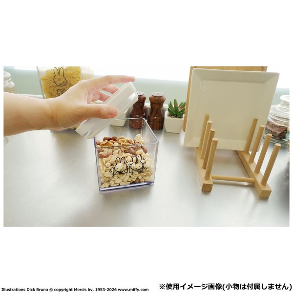 【★売れ筋商品★】オカトー ミッフィー miffyパッキン付きキャニスター ミッフィーみずあそび Sサイズ