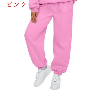 スポーツパンツ 無地 ゆったり 快適 レディース ファッション WCMA2485