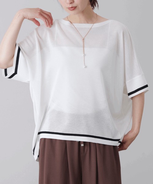 【再入荷：店舗取り寄せ販売】SALE 麻ライクニットプルオーバー【一部予約】2026新作